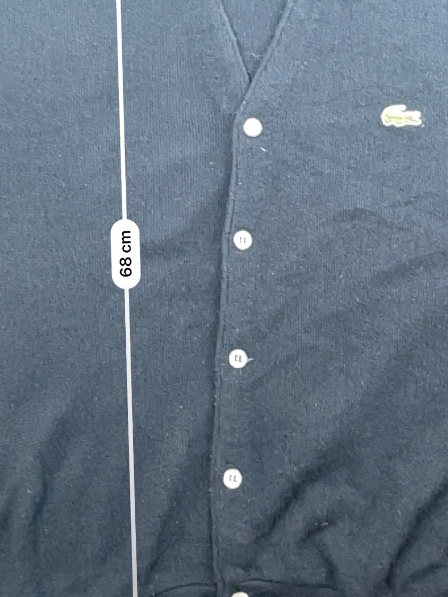 Cardigan Homme Lacoste Izod Noir XL Ref:3296 - Noir - XL - amifrip