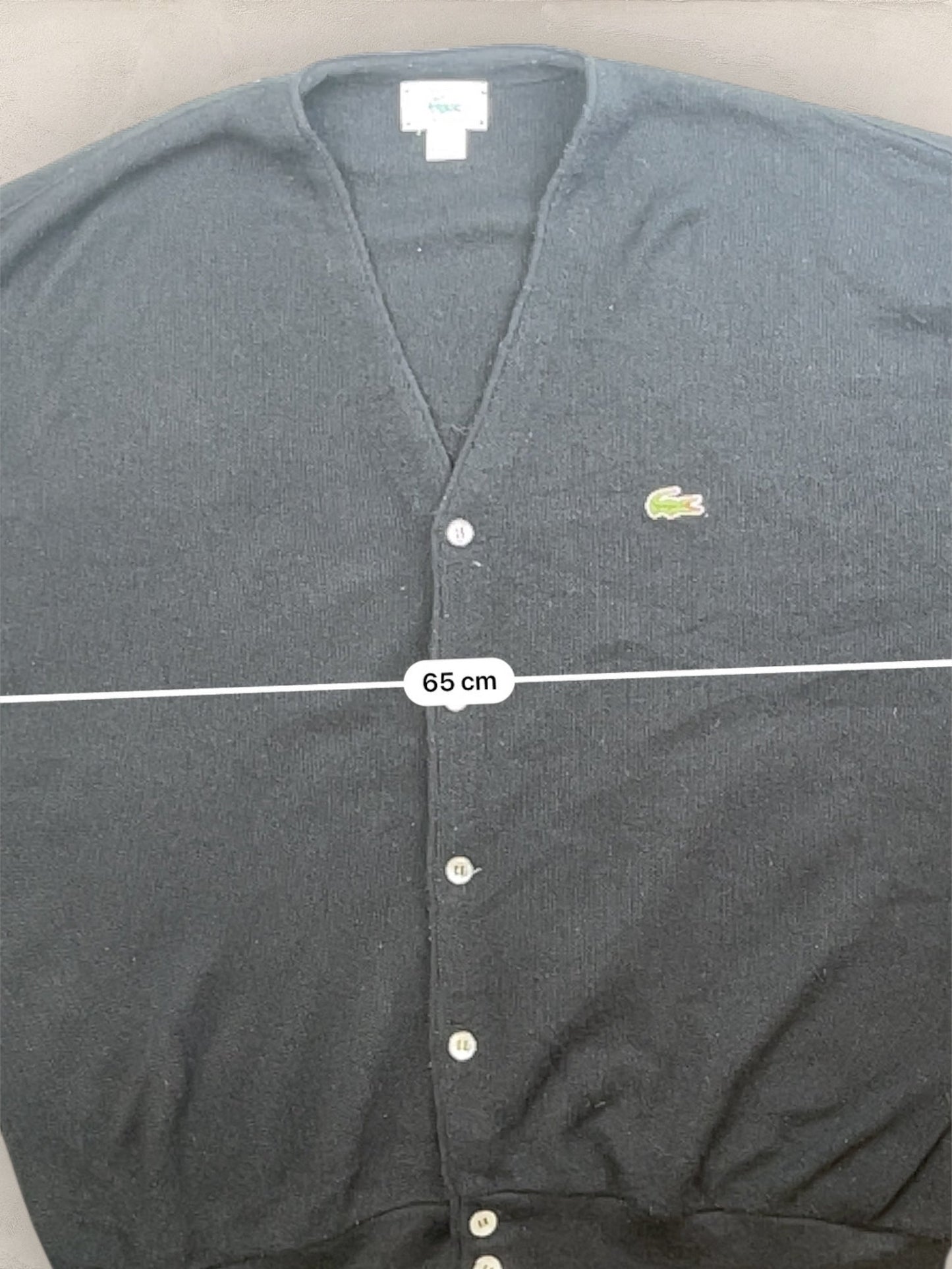 Cardigan Homme Lacoste Izod Noir XL Ref:3296 - Noir - XL - amifrip