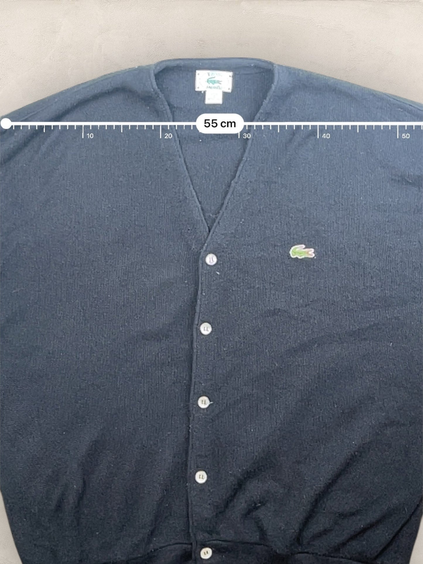 Cardigan Homme Lacoste Izod Noir XL Ref:3296 - Noir - XL - amifrip