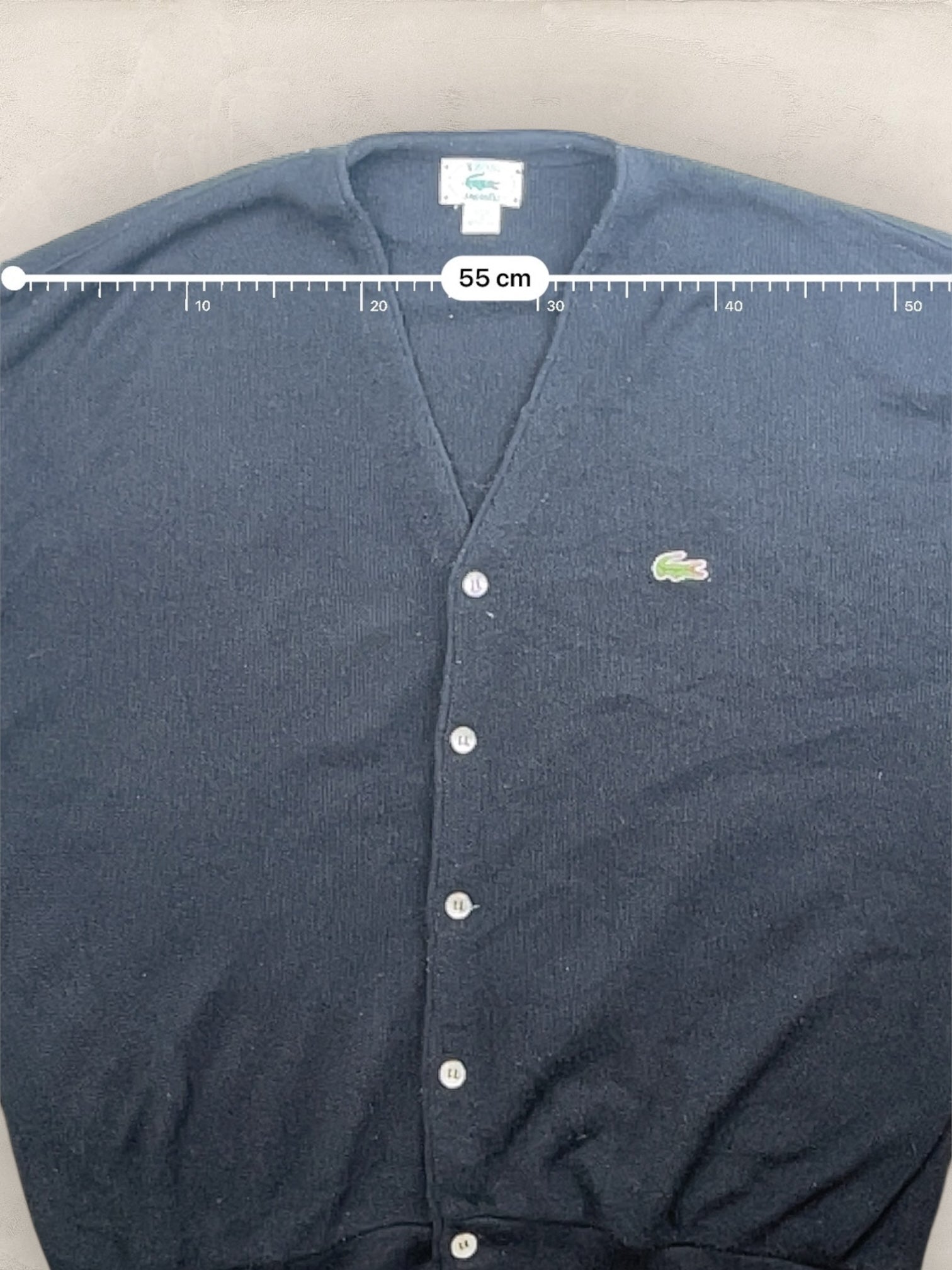 Cardigan Homme Lacoste Izod Noir XL Ref:3296 - Noir - XL - amifrip