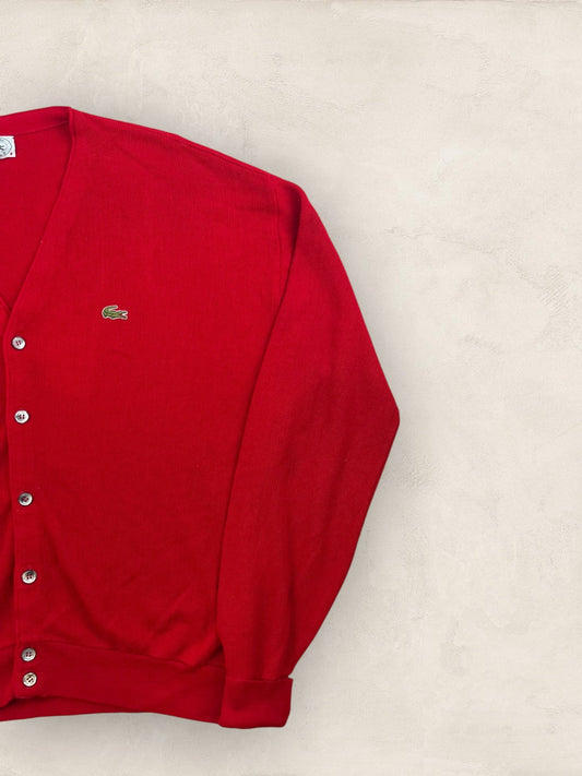 Cardigan Homme Lacoste Izod Rouge XL Ref:3325 - Rouge - XL - amifrip