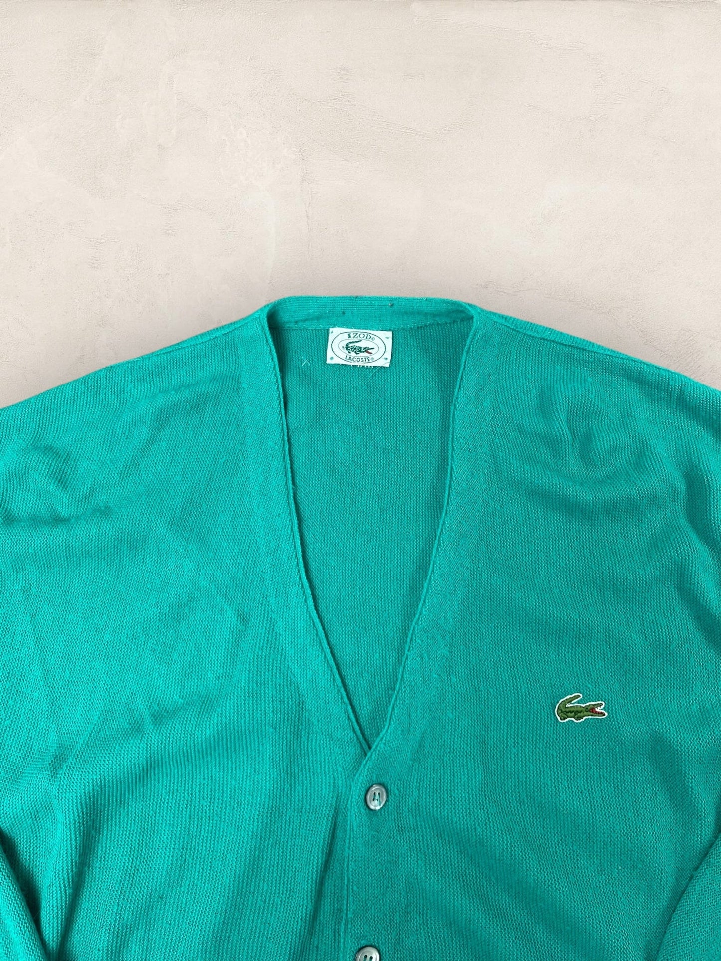 Cardigan Homme Lacoste Izod Vert 2XL Ref:3864 - Vert - 2XL - amifrip