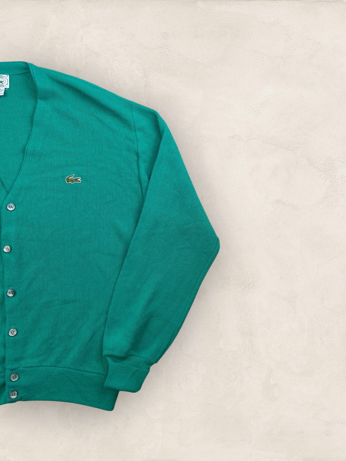 Cardigan Homme Lacoste Izod Vert M Ref:3317 - Vert - M - amifrip