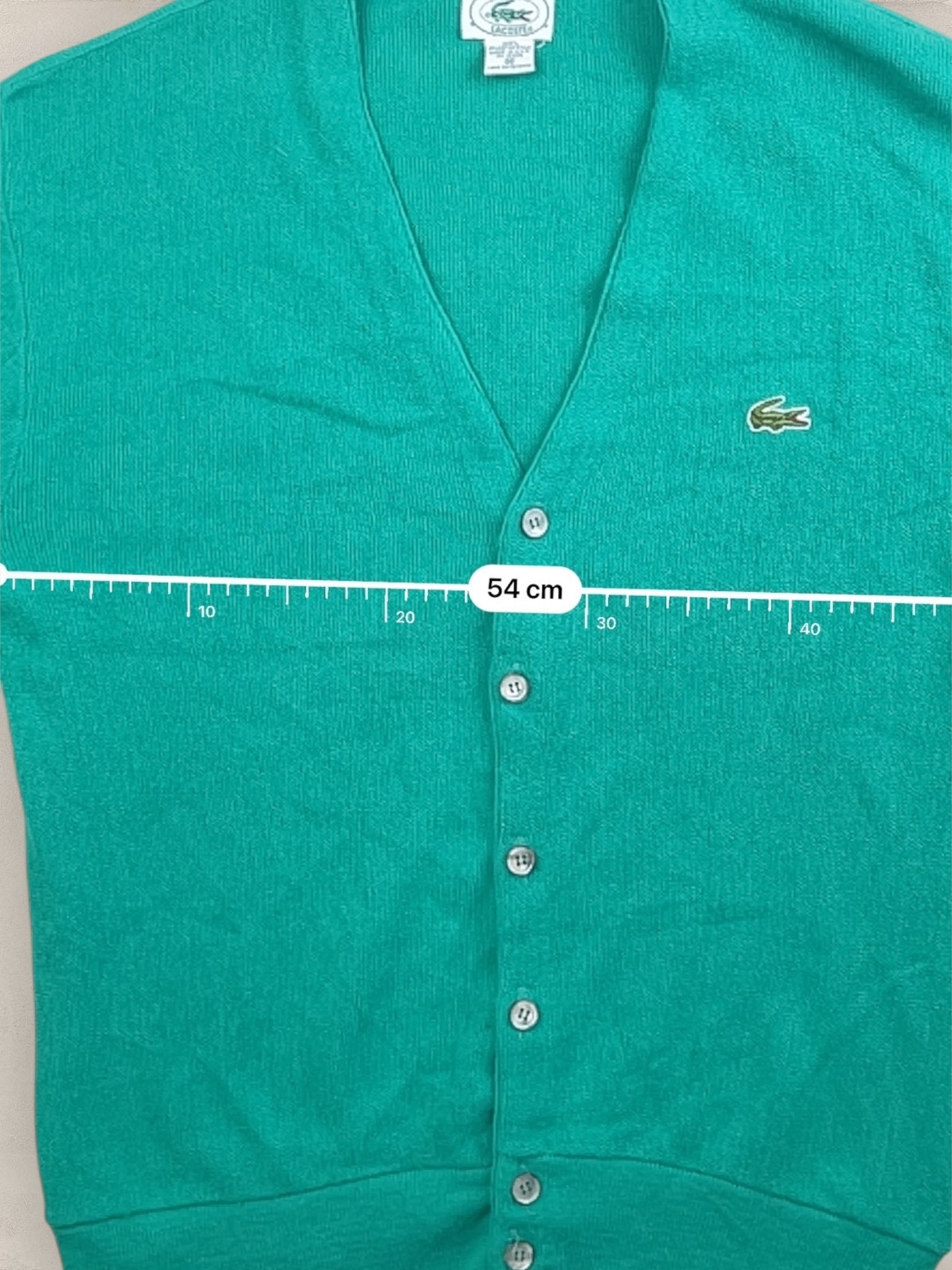 Cardigan Homme Lacoste Izod Vert M Ref:3317 - Vert - M - amifrip