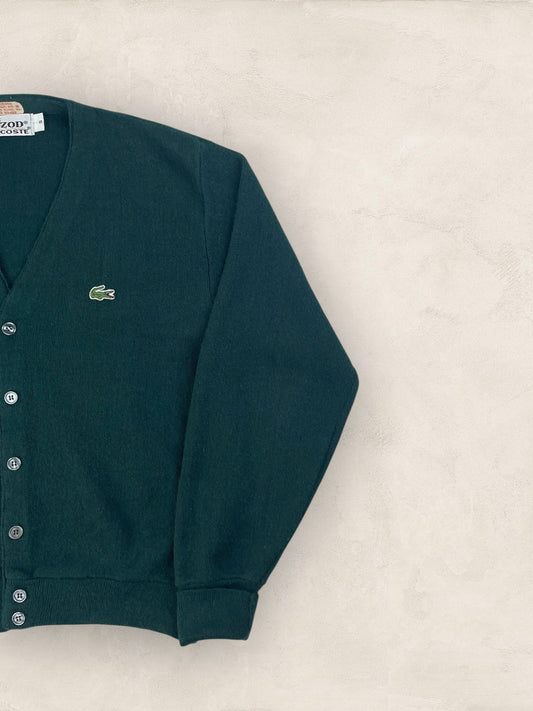 Cardigan Homme Lacoste Izod Vert S Ref:3332 - Kaki - S - amifrip
