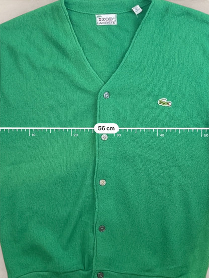 Cardigan Homme Lacoste Izod Vert XL Ref:3297 - Vert - XL - amifrip
