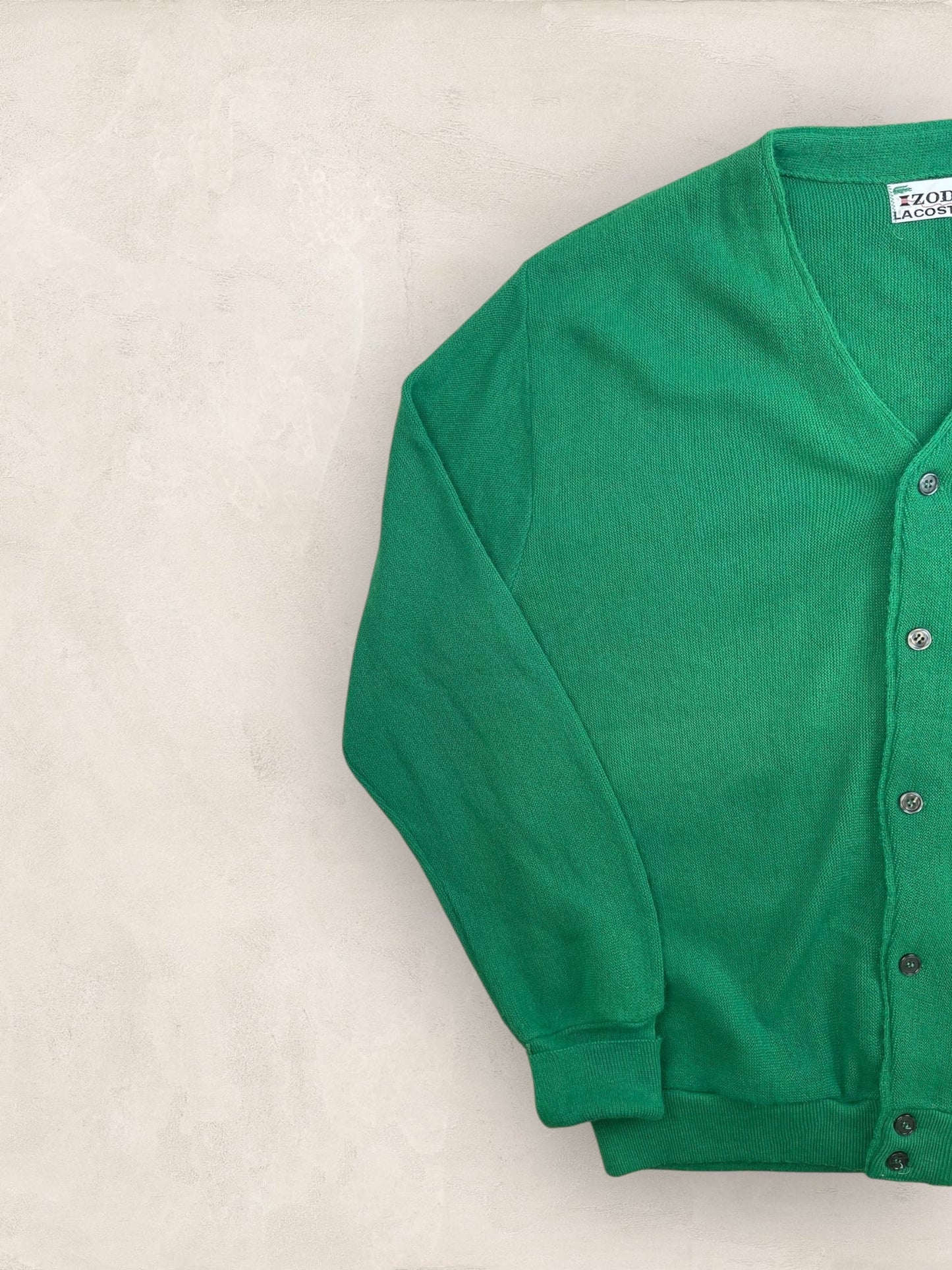 Cardigan Homme Lacoste Izod Vert XL Ref:3297 - Vert - XL - amifrip