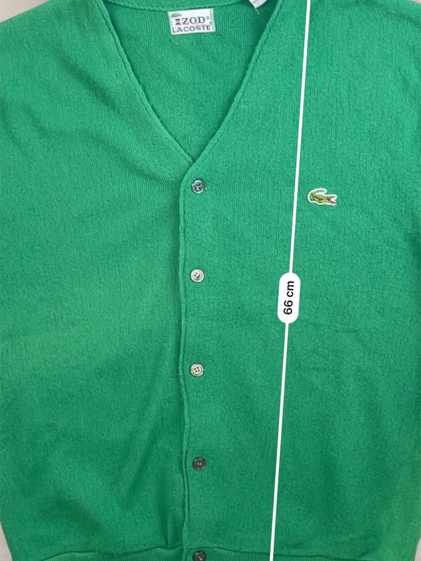 Cardigan Homme Lacoste Izod Vert XL Ref:3297 - Vert - XL - amifrip