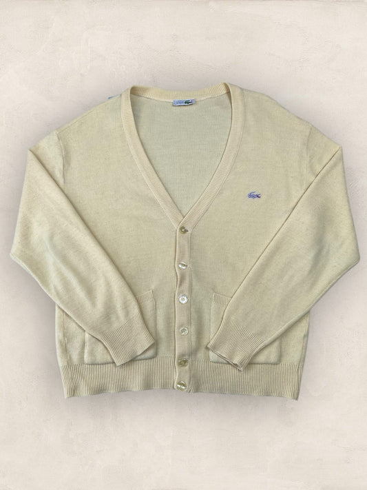 Cardigan Homme Lacoste JAUNE L Ref:2858 - JAUNE - L - amifrip - Friperie en ligne et vêtements vintage
