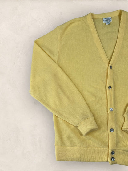Cardigan Homme Lacoste JAUNE L Ref:2860 - JAUNE - L - amifrip - Friperie en ligne et vêtements vintage