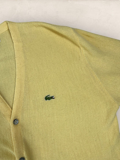 Cardigan Homme Lacoste JAUNE L Ref:2860 - JAUNE - L - amifrip - Friperie en ligne et vêtements vintage