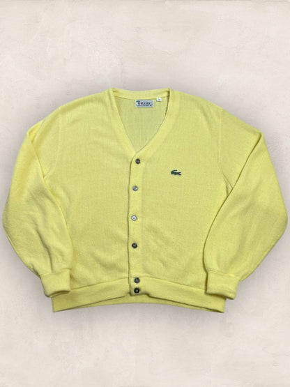Cardigan Homme Lacoste Jaune M Ref:3082 - Jaune - M - amifrip
