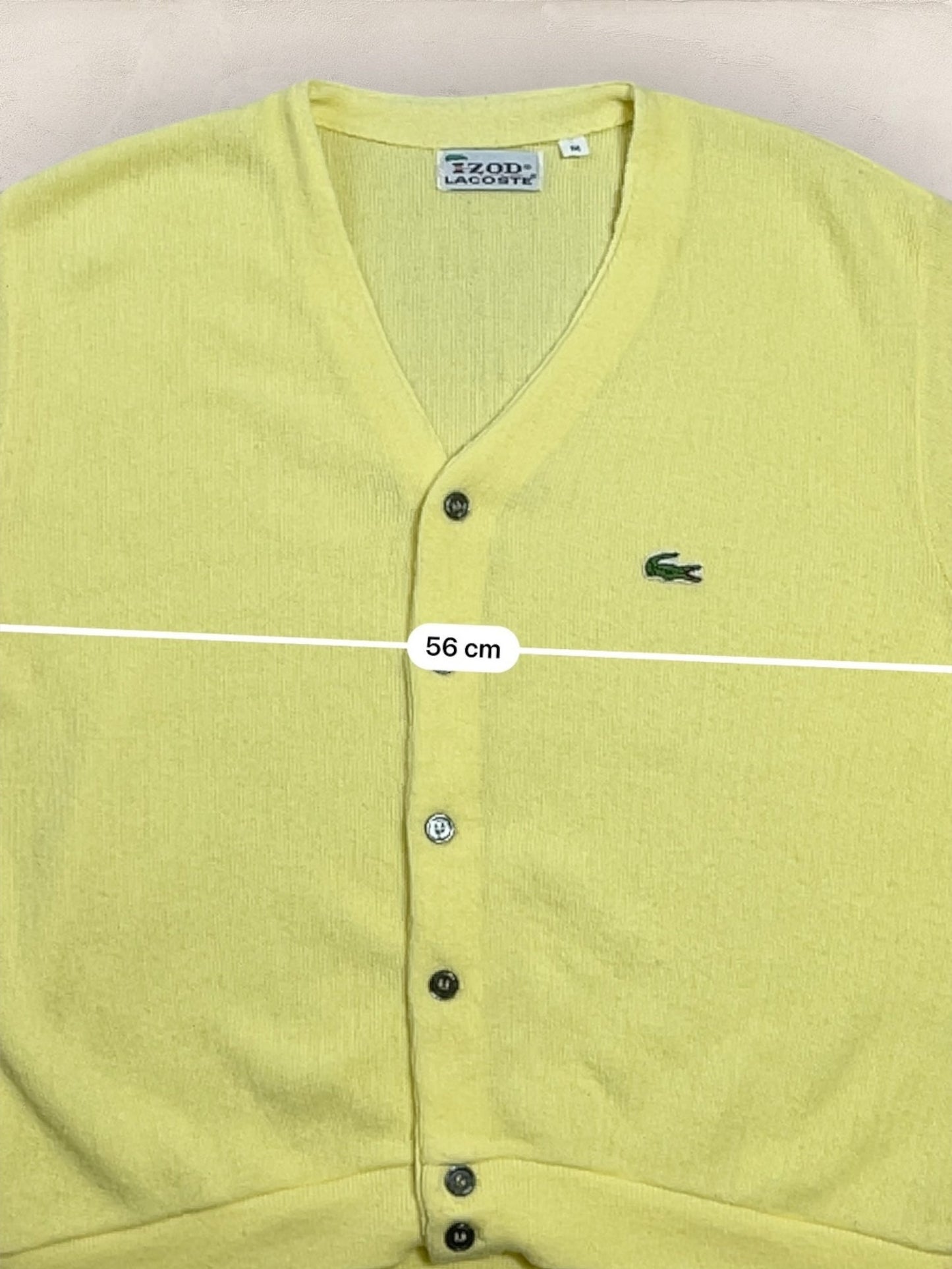 Cardigan Homme Lacoste Jaune M Ref:3082 - Jaune - M - amifrip