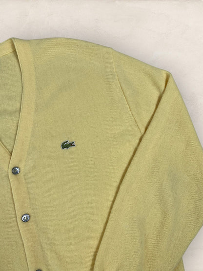Cardigan Homme Lacoste JAUNE XL Ref:2852 - JAUNE - XL - amifrip - Friperie en ligne et vêtements vintage