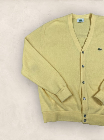 Cardigan Homme Lacoste JAUNE XL Ref:2852 - JAUNE - XL - amifrip - Friperie en ligne et vêtements vintage