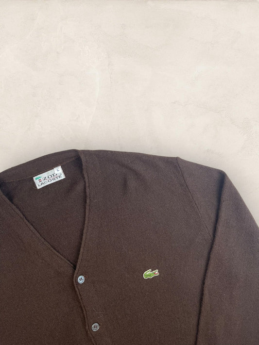 Cardigan Homme Lacoste Marron L Ref:3269 - Marron - L - amifrip