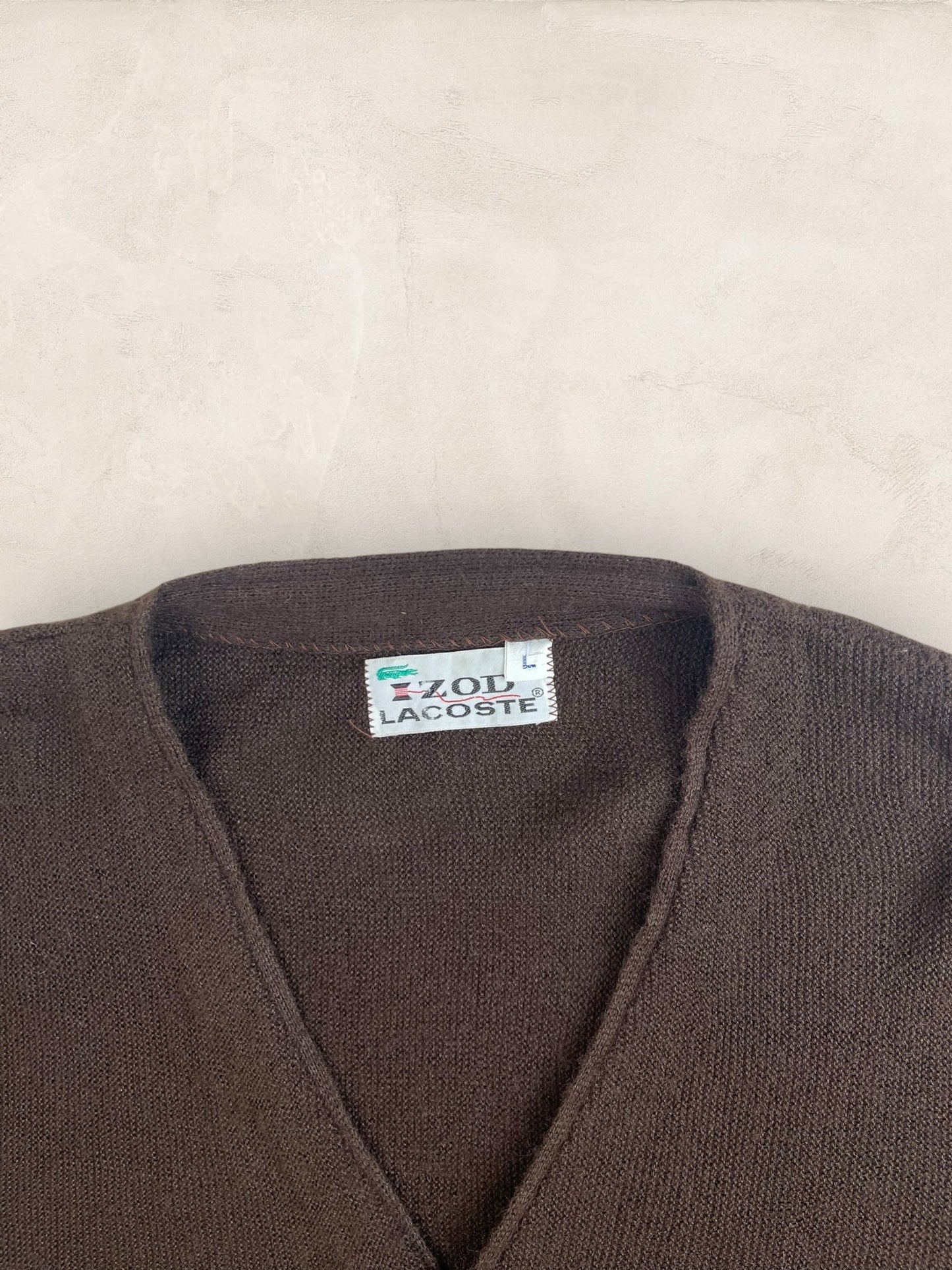 Cardigan Homme Lacoste Marron L Ref:3269 - Marron - L - amifrip