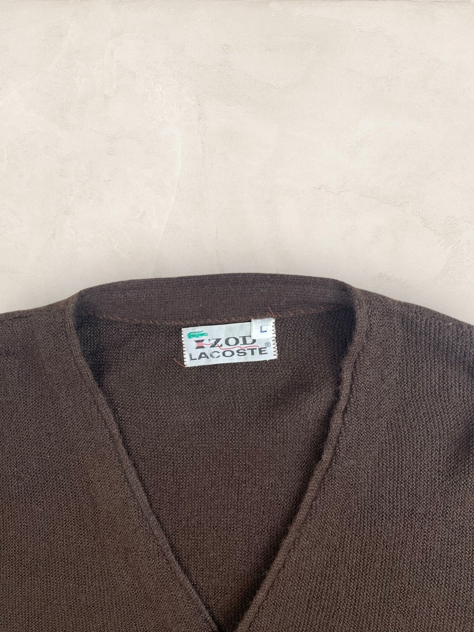 Cardigan Homme Lacoste Marron L Ref:3269 - Marron - L - amifrip