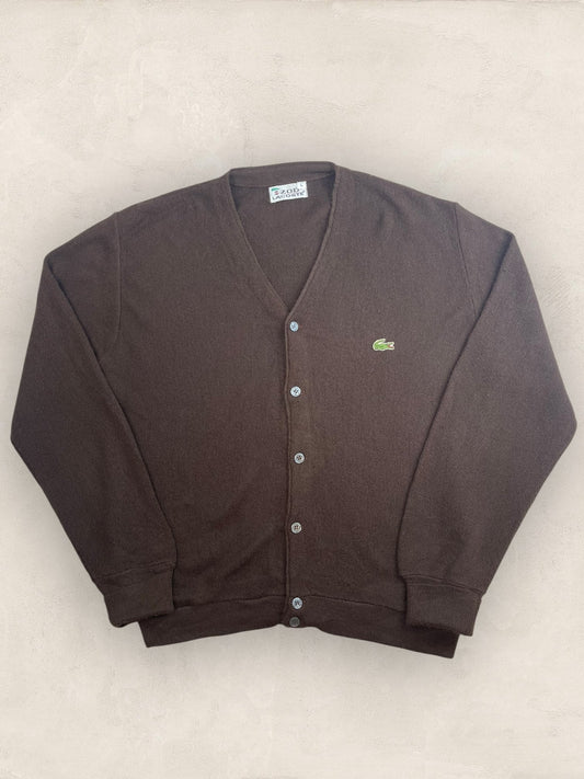Cardigan Homme Lacoste Marron L Ref:3289 - Marron - L - amifrip