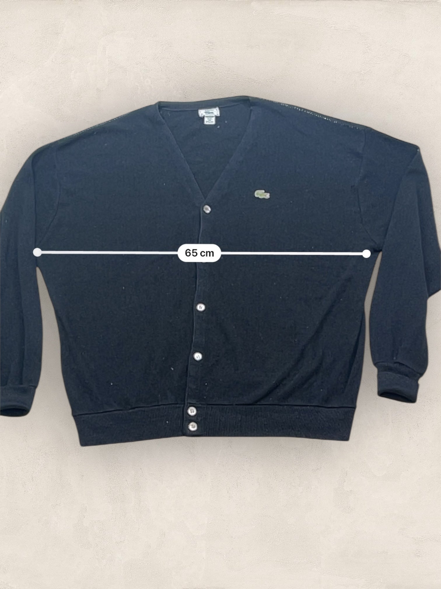 Cardigan Homme Lacoste Noir 3XL Ref:3253 - Noir - 3XL - amifrip