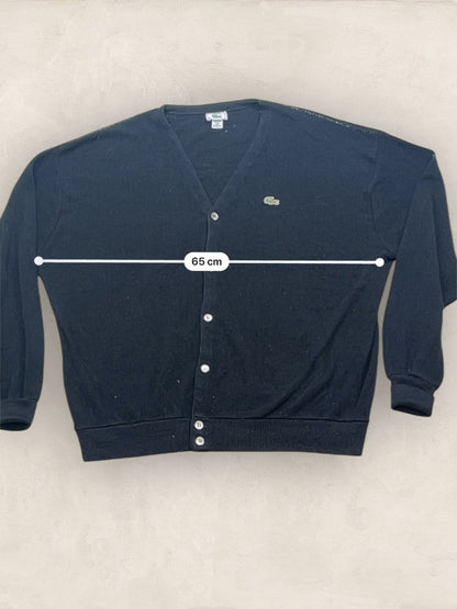 Cardigan Homme Lacoste Noir 3XL Ref:3253 - Noir - 3XL - amifrip