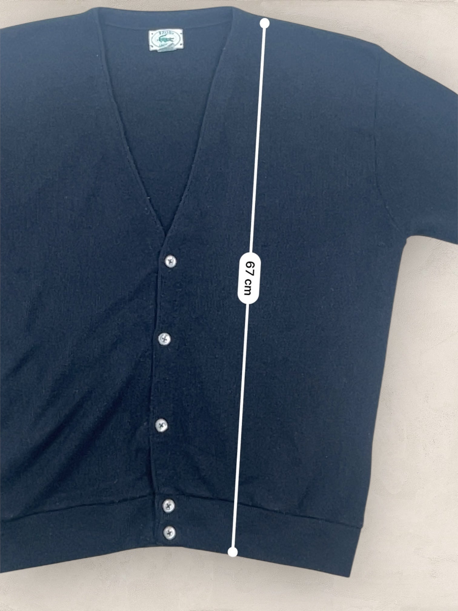 Cardigan Homme Lacoste Noir L Ref:3198 - Noir - L - amifrip