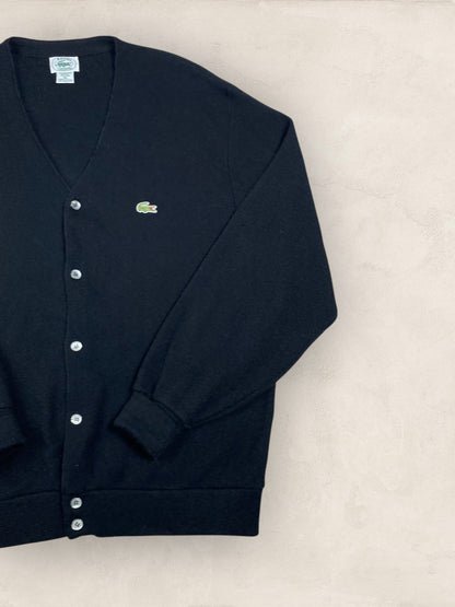 Cardigan Homme Lacoste NOIR XL Ref:2868 - NOIR - XL - amifrip - Friperie en ligne et vêtements vintage