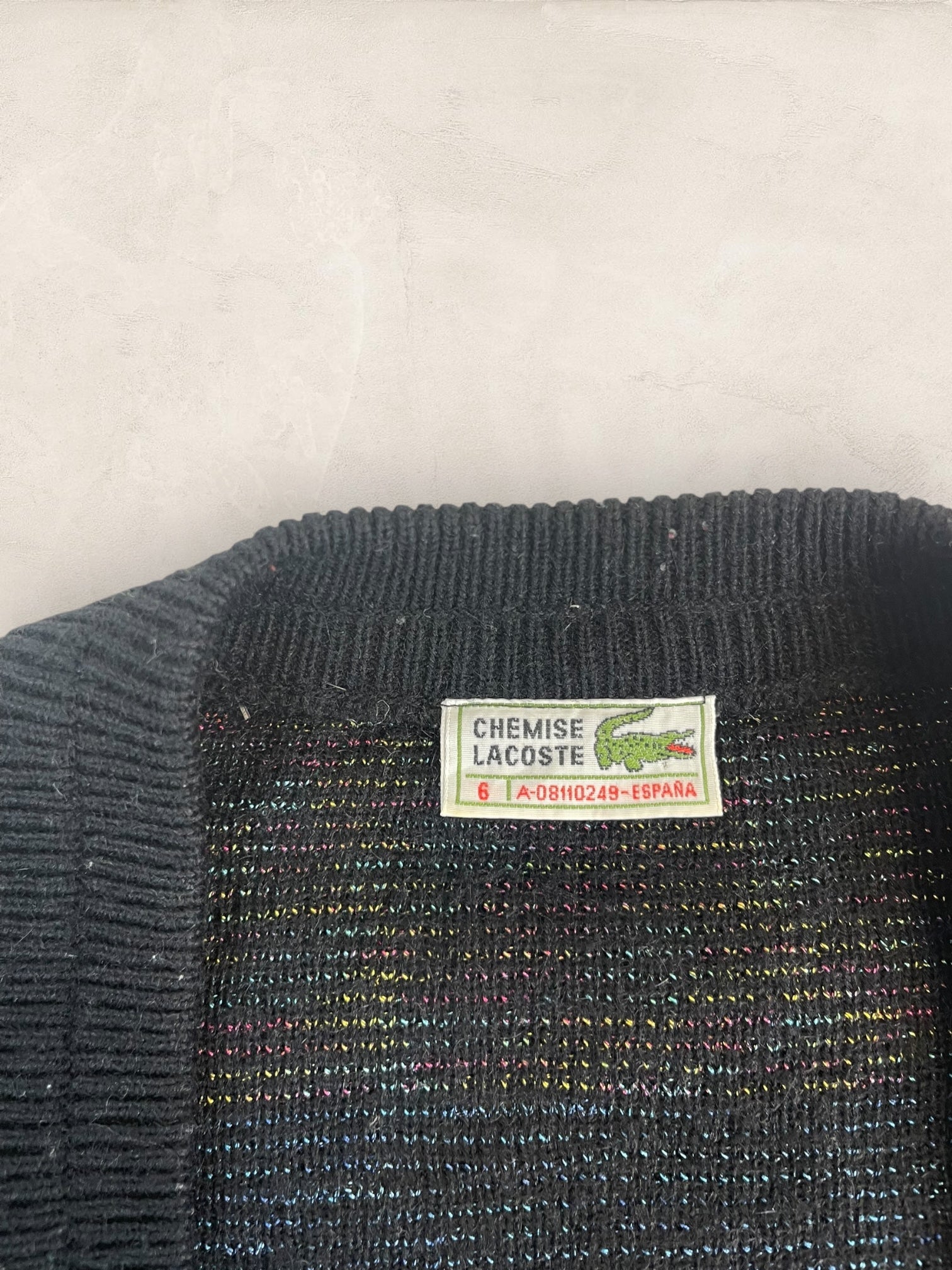 Cardigan Homme Lacoste Noir XL Ref:3913 - Noir - XL - amifrip