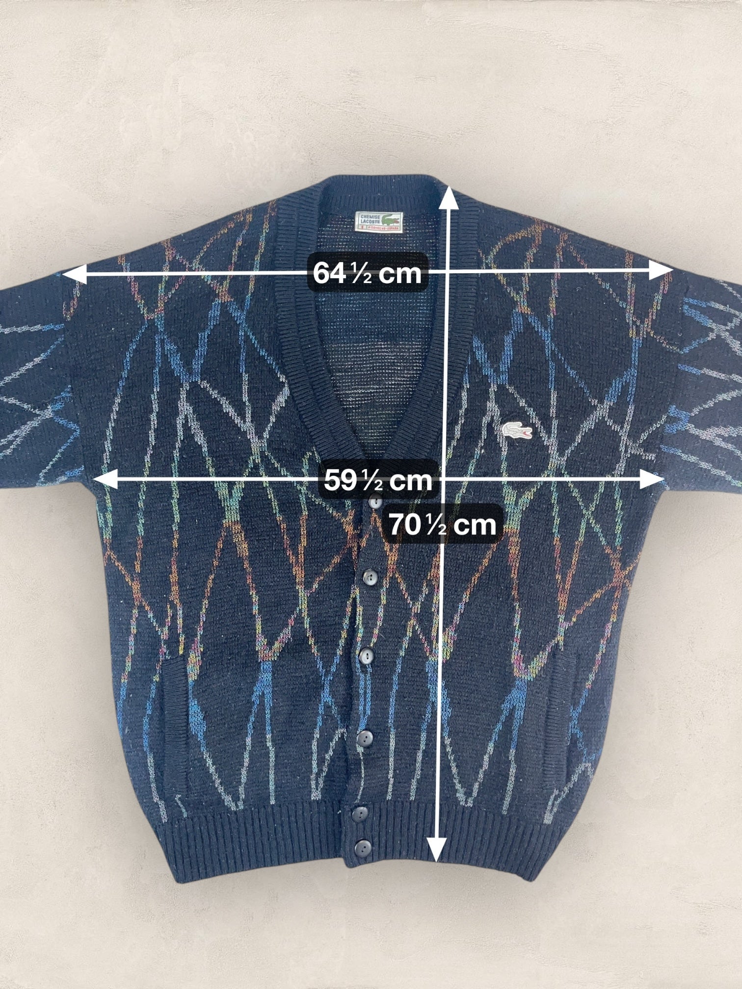 Cardigan Homme Lacoste Noir XL Ref:3913 - Noir - XL - amifrip