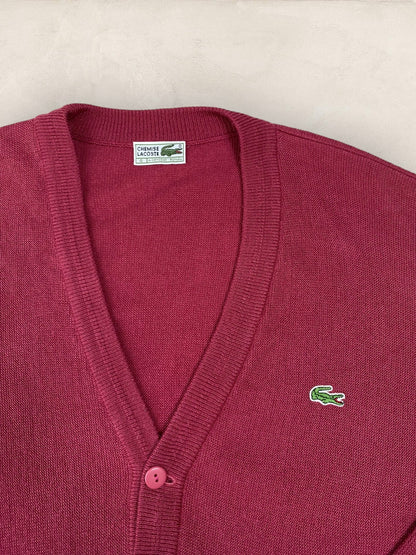 Cardigan Homme Lacoste ROSE XL Ref:2862 - ROSE - XL - amifrip - Friperie en ligne et vêtements vintage