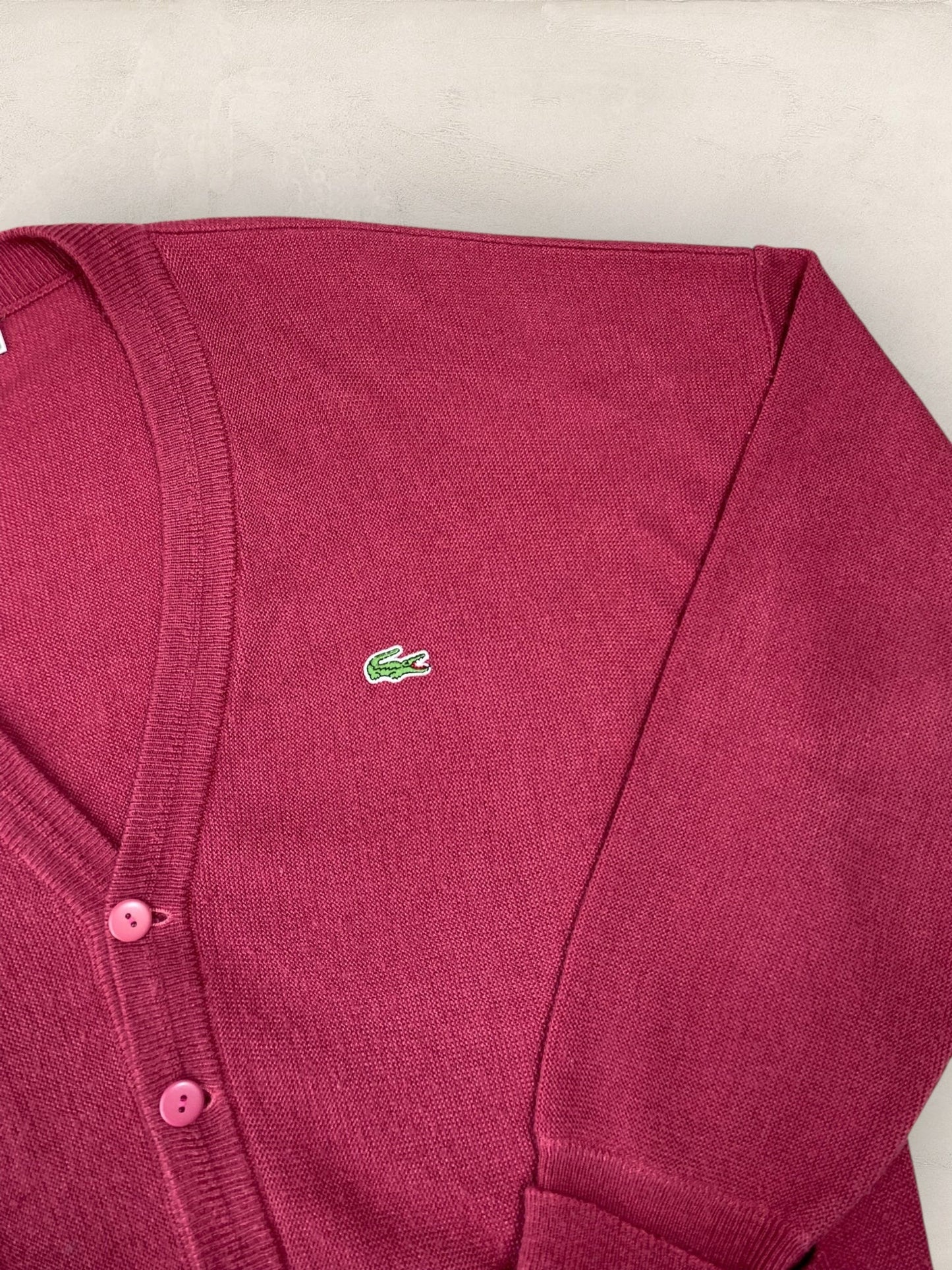Cardigan Homme Lacoste ROSE XL Ref:2862 - ROSE - XL - amifrip - Friperie en ligne et vêtements vintage