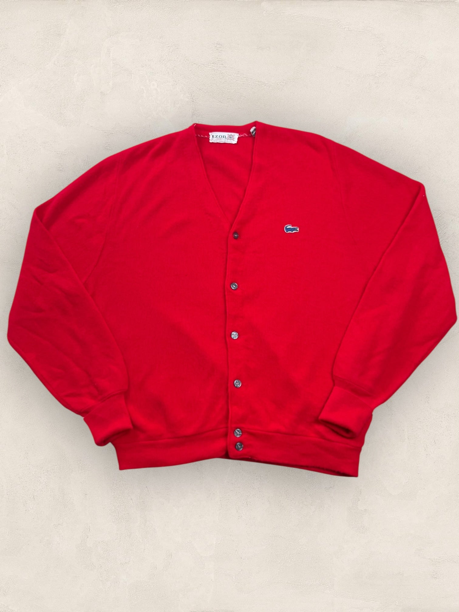 Cardigan Homme Lacoste Rouge L Ref:3105 - Rouge - L - amifrip