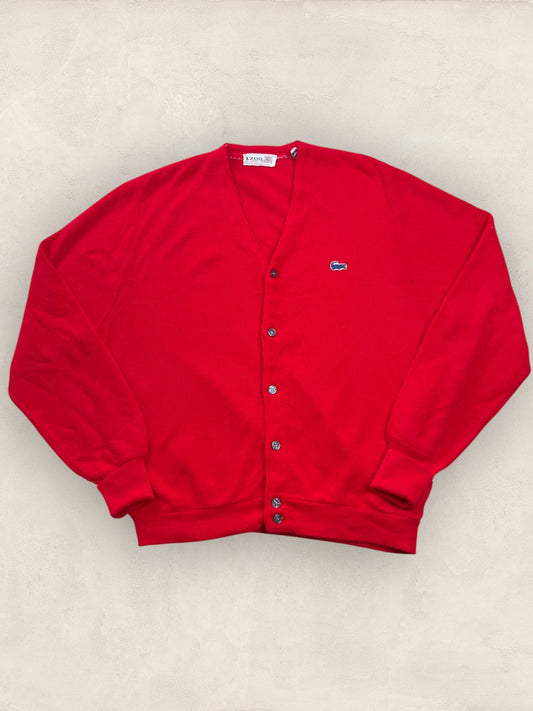 Cardigan Homme Lacoste Rouge L Ref:3105 - Rouge - L - amifrip