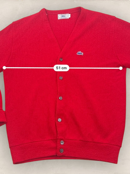 Cardigan Homme Lacoste Rouge L Ref:3194 - Rouge - L - amifrip