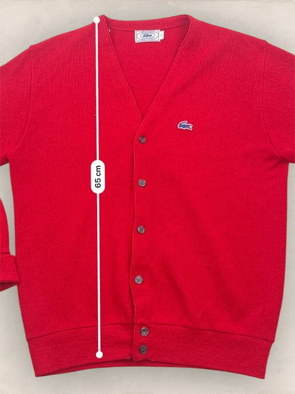 Cardigan Homme Lacoste Rouge L Ref:3194 - Rouge - L - amifrip