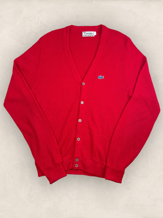 Cardigan Homme Lacoste Rouge M Ref:3283 - Rouge - M - amifrip