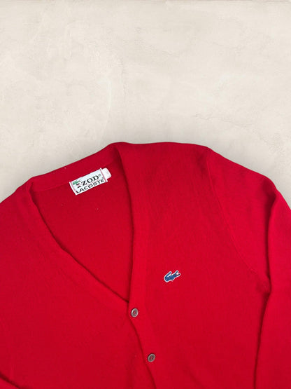 Cardigan Homme Lacoste Rouge M Ref:3283 - Rouge - M - amifrip