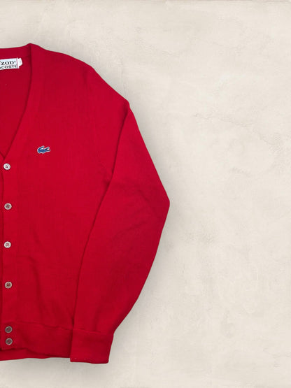 Cardigan Homme Lacoste Rouge M Ref:3283 - Rouge - M - amifrip