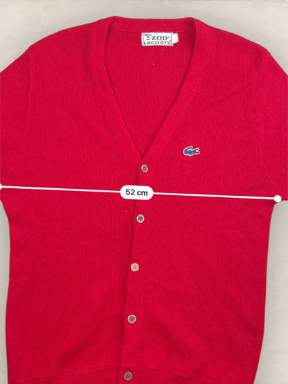 Cardigan Homme Lacoste Rouge M Ref:3283 - Rouge - M - amifrip