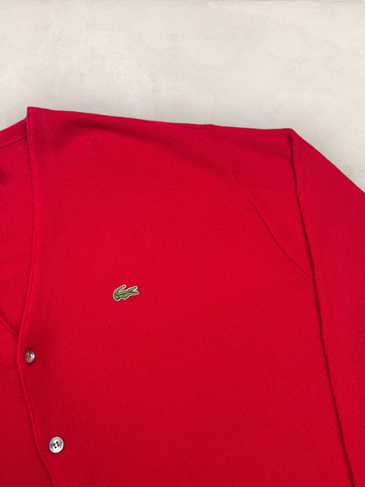 Cardigan Homme Lacoste Rouge XL Ref:3129 - Rouge - XL - amifrip