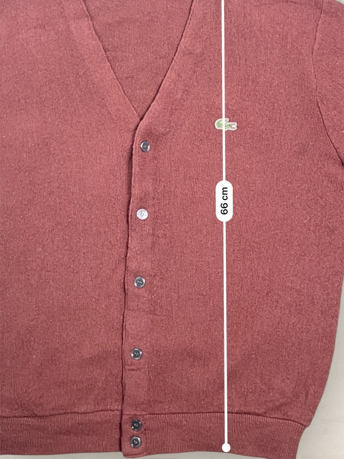 Cardigan Homme Lacoste Rouille XL Ref:3064 - Rouille - XL - amifrip