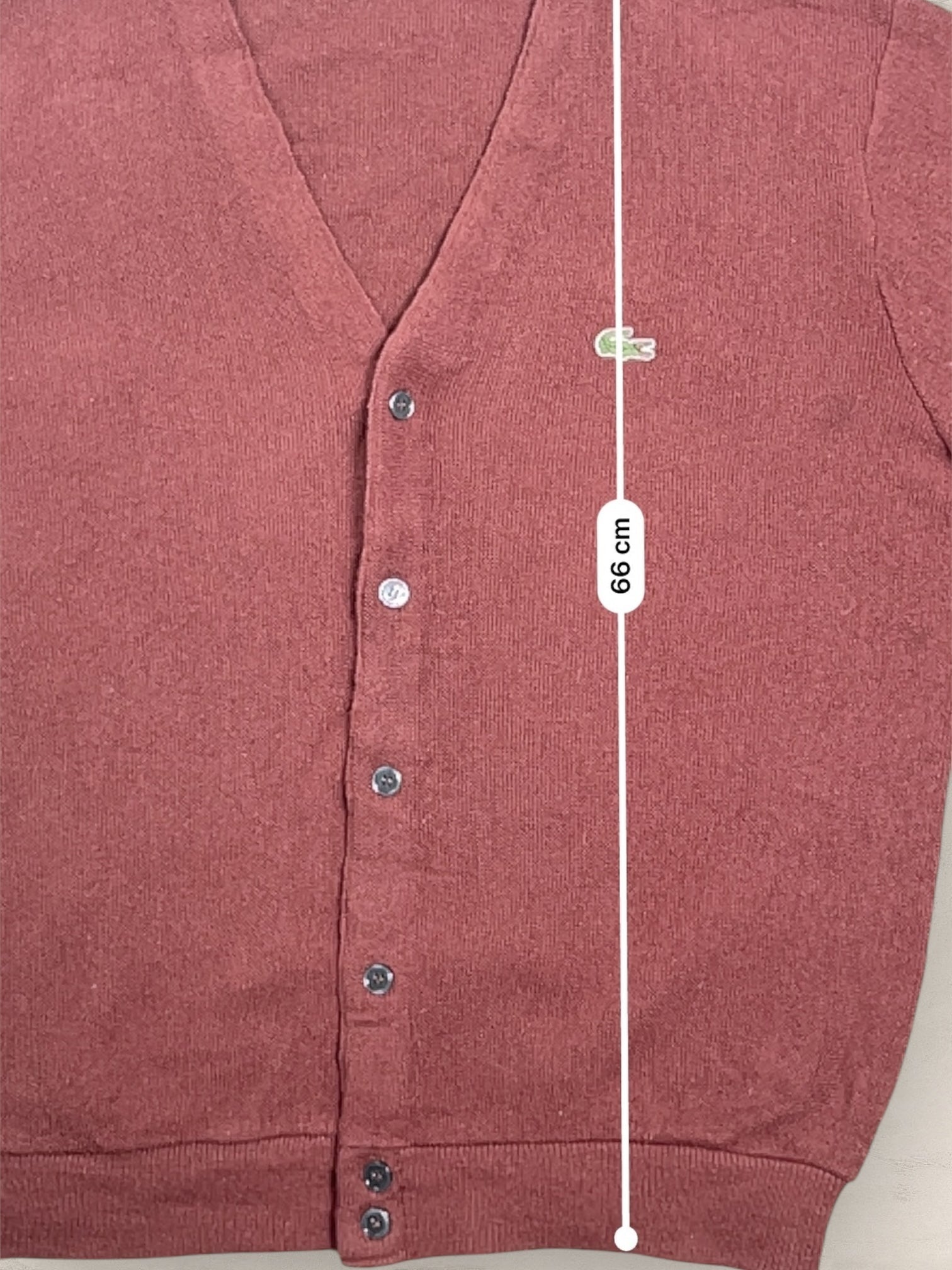 Cardigan Homme Lacoste Rouille XL Ref:3064 - Rouille - XL - amifrip