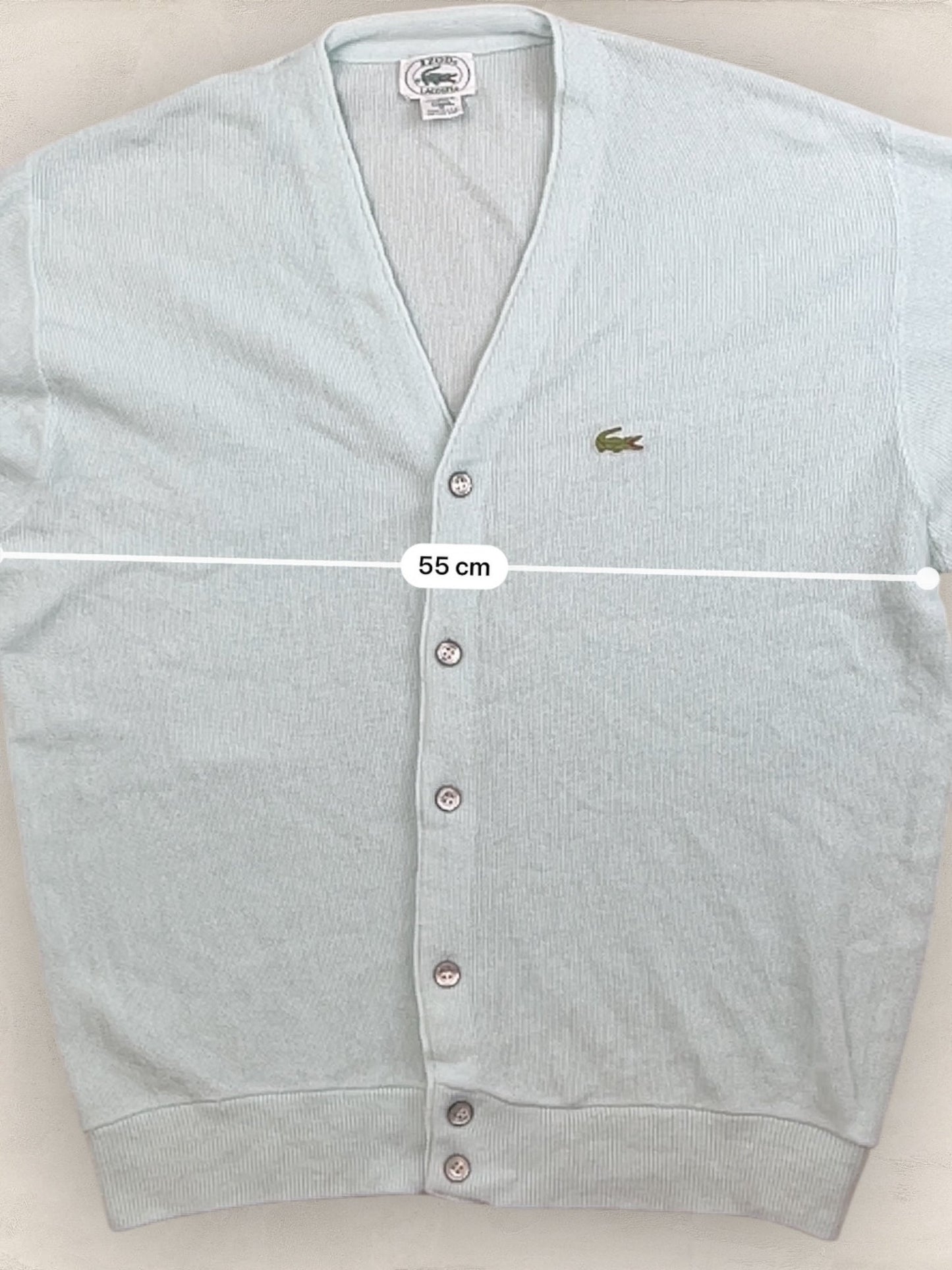 Cardigan Homme Lacoste Turquoise M Ref:3322 - Turquoise - M - amifrip