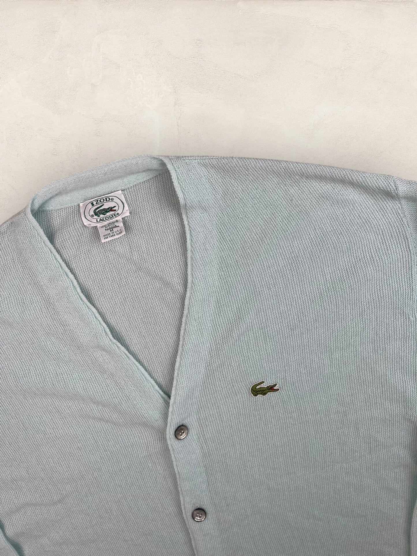 Cardigan Homme Lacoste Turquoise M Ref:3322 - Turquoise - M - amifrip