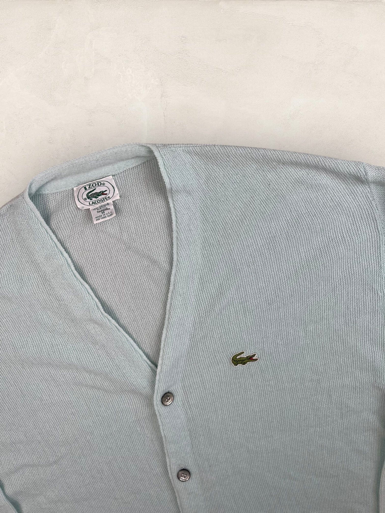 Cardigan Homme Lacoste Turquoise M Ref:3322 - Turquoise - M - amifrip