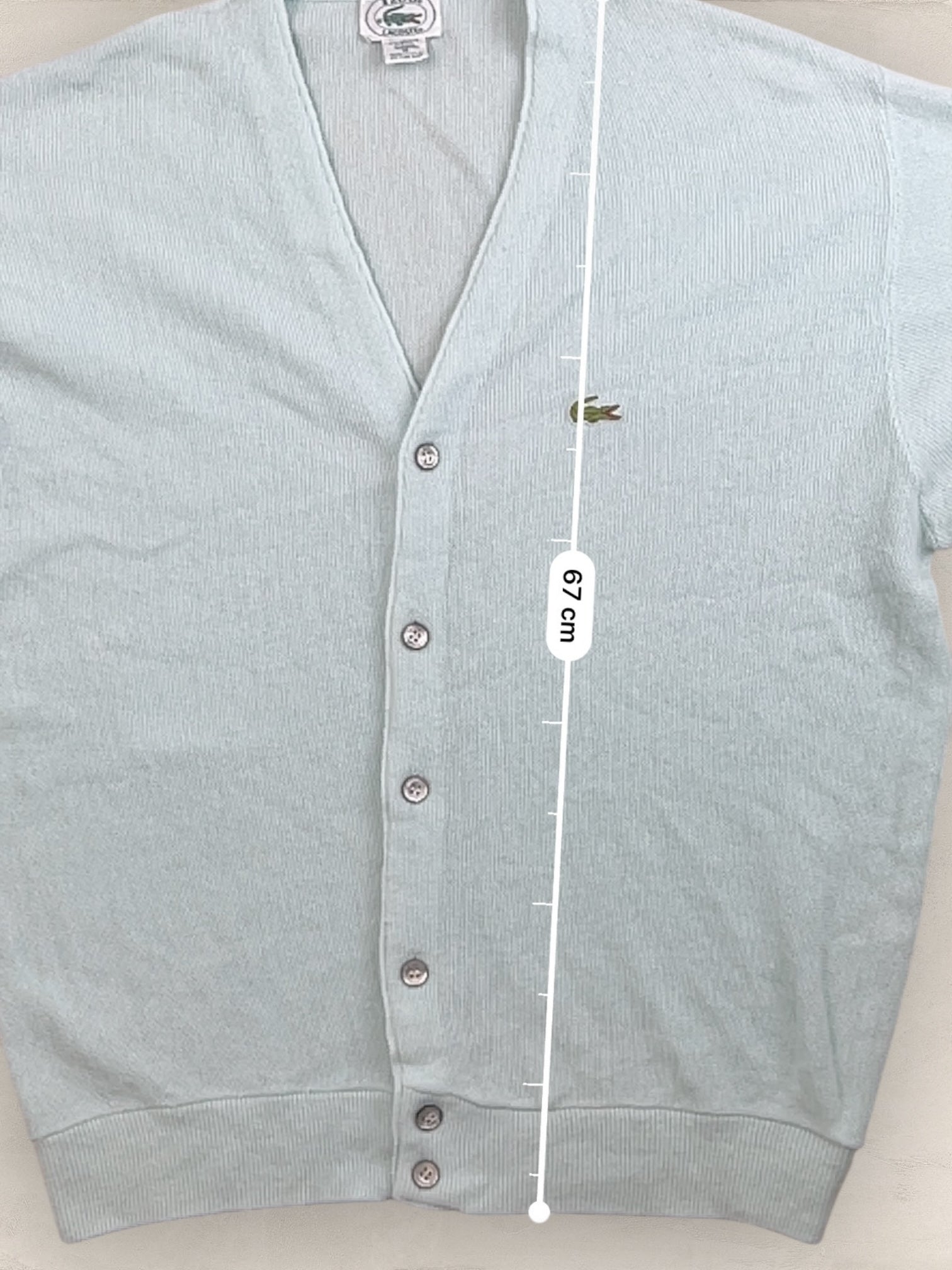 Cardigan Homme Lacoste Turquoise M Ref:3322 - Turquoise - M - amifrip