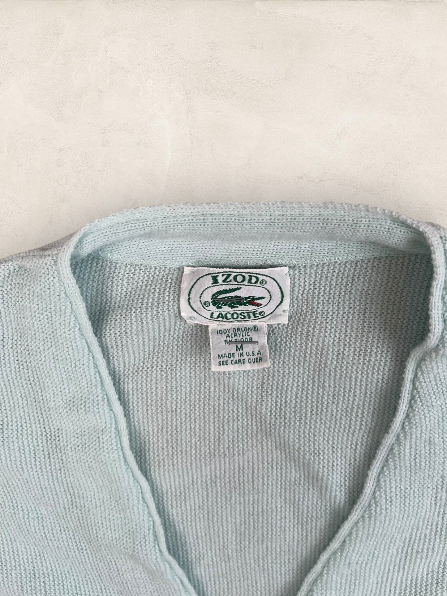 Cardigan Homme Lacoste Turquoise M Ref:3322 - Turquoise - M - amifrip