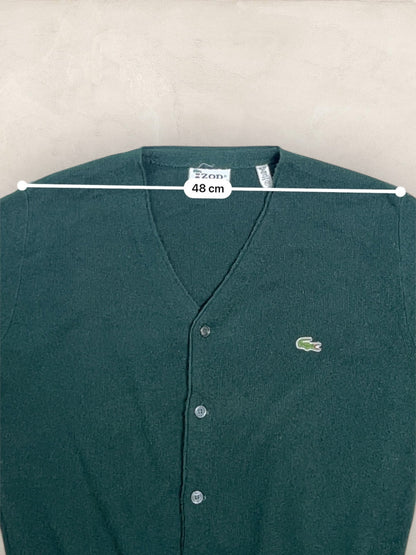 Cardigan Homme Lacoste Vert M Ref:3047 - Vert - M - amifrip - Friperie en ligne et vêtements vintage