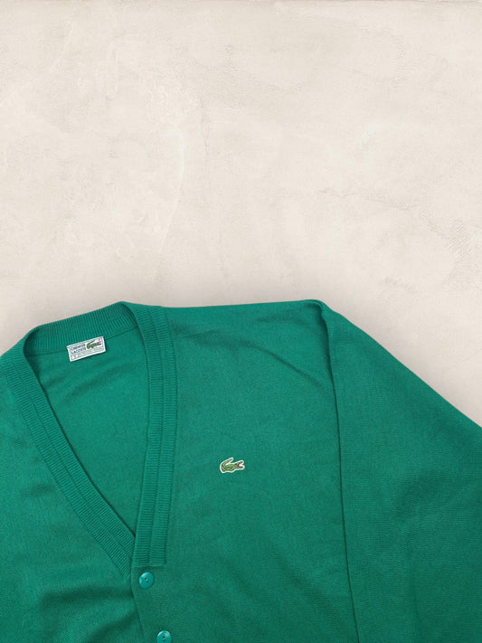 Cardigan Homme Lacoste Vert XL Ref:3260 - Vert - XL - amifrip