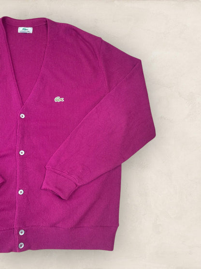 Cardigan Homme Lacoste VIOLET XL Ref:2876 - VIOLET - XL - amifrip - Friperie en ligne et vêtements vintage